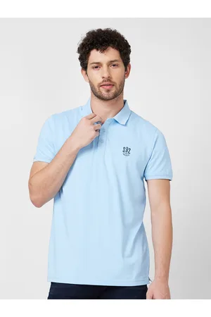 SPYKAR Men Polo Collar Slim Fit Cotton T-shirt
