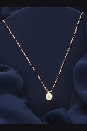 Pinapes Unisex Gold-Plated Chain With Pendant