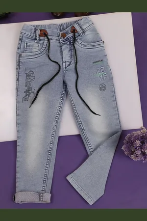 V-Mart Boys Clean Look Heavy Fade Cotton Jeans