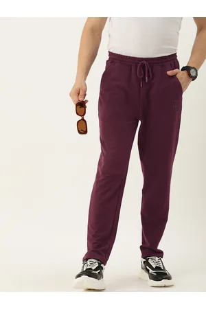 HARVARD Men Solid Regular Fit Track Pants