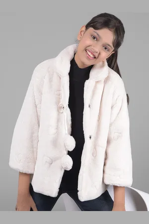 Crimsoune Club Girls Solid Lightweight Bomber Jacket