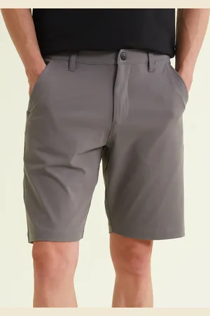DaMENSCH Men Premium Cotton Regular Fit 4 Way Stretch Chino Shorts