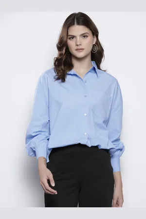 Boohoo Pure Cotton Spread Collar Casual Shirt