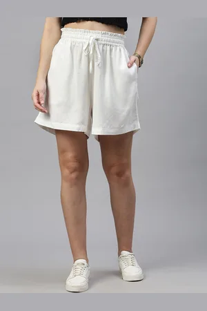 De Moza Women High-Rise Shorts