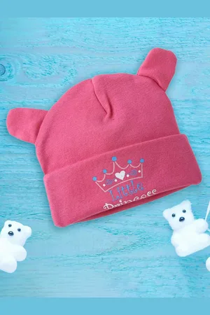 Babywish Kids Graphic Embroidered Beanie