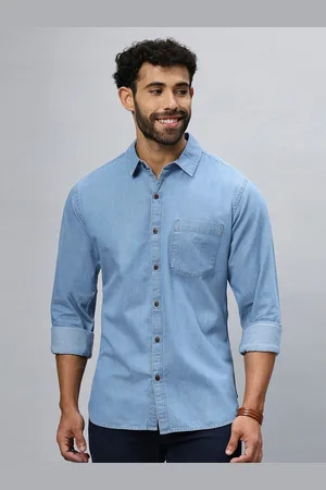 The Roadster Life Co. Modern Spread Collar Pocket Cotton Casual Shirt