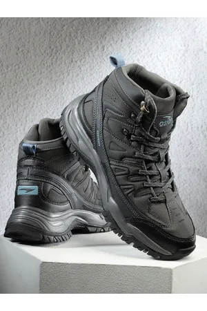 ASIAN Men EVEREST-22 Textured Mid-Top Sneakers