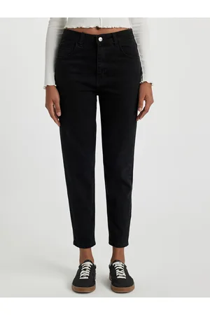 DeFacto Women Mid-Rise Clean Look Light Fade Stretchable Jeans