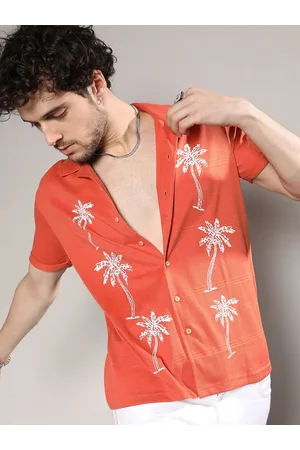 Campus Palm Tree Knit Shirt