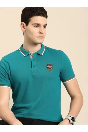 Being Human Polo Collar Pure Cotton T-shirt