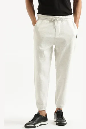 WROGN Men Cotton Mid-Rise Relax-Fit Joggers