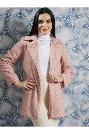 ATHENA Textured Woollen Overcoat