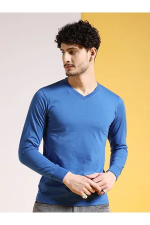 The Indian Garage Co V-Neck Long Sleeves T-shirt