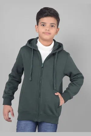 Crimsoune Club Boys Hooded Cotton Sweatshirt