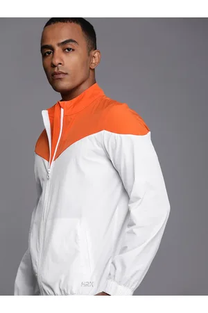 Hrx white sale jacket