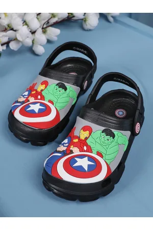 Kidsville Boys Avengers Printed Clogs