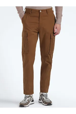 Flying Machine Men Tapered Fit Cotton Chinos Trousers