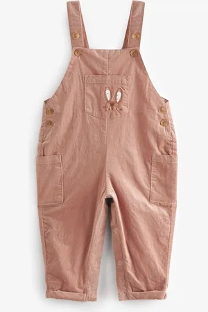 Next Infant Girls Solid Dungaree