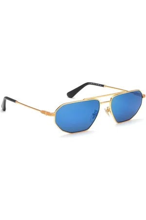 Police Men Aviator Sunglasses with UV Protected Lens SPLF66K58249BSG