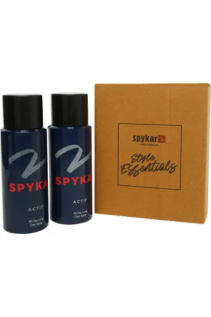 SPYKAR Men Set of 2 Actif All Day Long Deo Sprays - 150ml (100g) Each