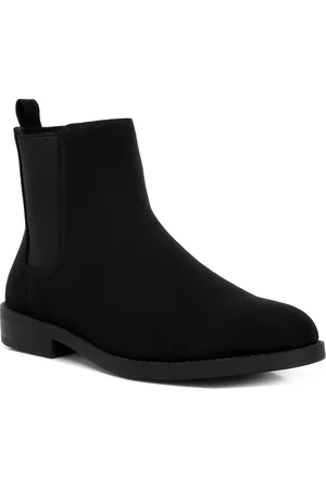 London Rag Women Mid Top Suede Chelsea Boots