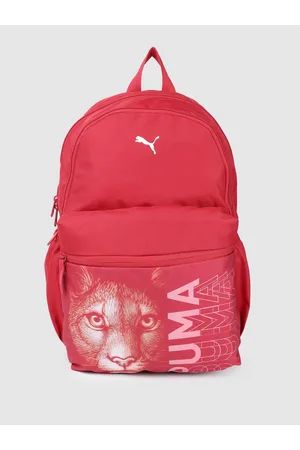 Puma graphic outlet red backpack