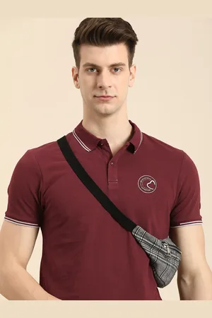 Being Human Polo Collar Pure Cotton T-shirt