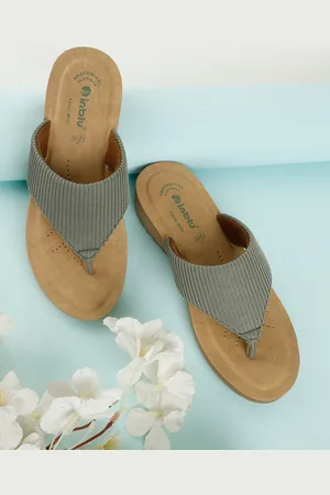 Inblu Lightweight & Anti Skid Open Toe Flats