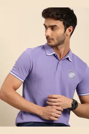 Being Human Polo Collar Pure Cotton T-shirt