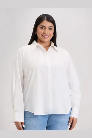 20Dresses Comfort Spread Collar Pure Cotton Formal Shirt