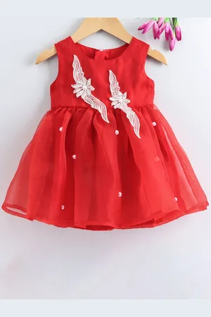 MANY FROCKS & Girls Embellished Fit & Flare Dress