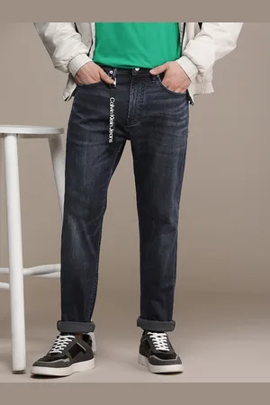 Calvin Klein Men Tapered Fit Light Fade Stretchable Jeans