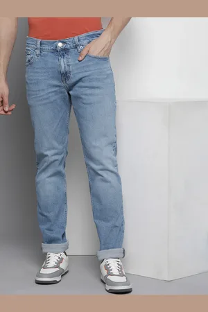 Tommy Hilfiger Men Straight Fit Light Fade Stretchable Jeans