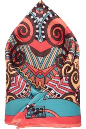 The Tie Hub Printed Microfiber Pocket Square