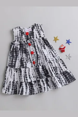 MANY FROCKS & Girls Tie and Dyed A-Line Dress
