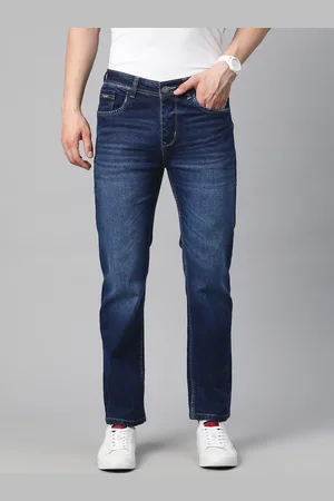 Rodamo Men Straight Fit Light Fade Stretchable Jeans