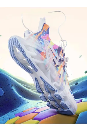 Atom Men Spring Edge 2 Colorstorm Printed Flyknit Sneakers
