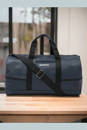 Police Leather Duffel Bag