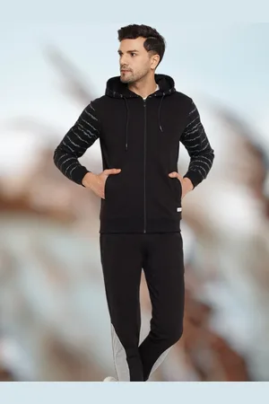 WILD WEST Hooded Fleece Cotton Tracksuits