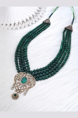 COSA NOSTRAA Men Beaded Layered Necklace