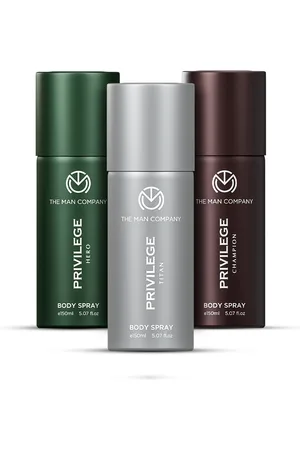 THE MAN COMPANY Privilege Set of 3 Deodorants - Hero - Champion - Titan - 100 g each