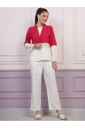 ATHENA Colorblocked Coat & Trousers