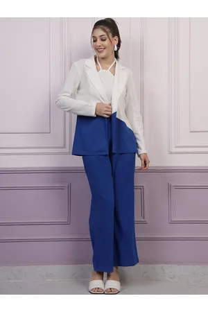 ATHENA Colourblocked Coat & Palazzos