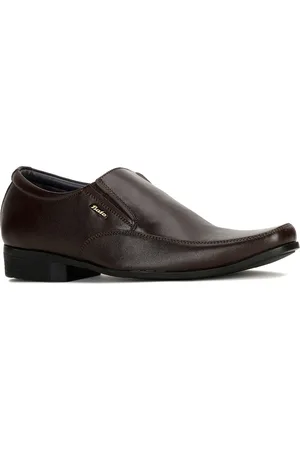 Bata Men Textured Formal Slip-On Shoes