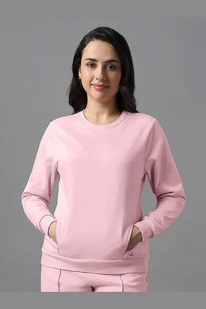 Amante Round Neck Pullover Sweatshirt