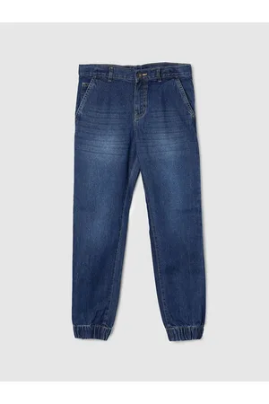 Max Collection Boys Clean Look Light Fade Cotton Jeans