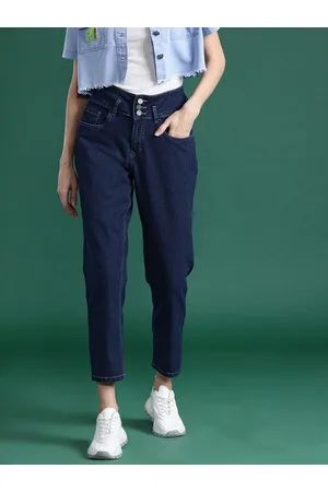 DressBerry Women Boyfriend Fit High-Rise Stretchable Jeans