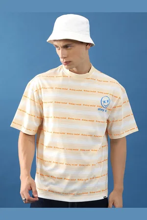 Highlander Unisex Typography Printed Oversized T-Shirt