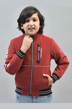 Crimsoune Club Boys Lightweight Bomber Jacket