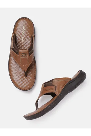 Woodland Men Leather Comfort Sandals